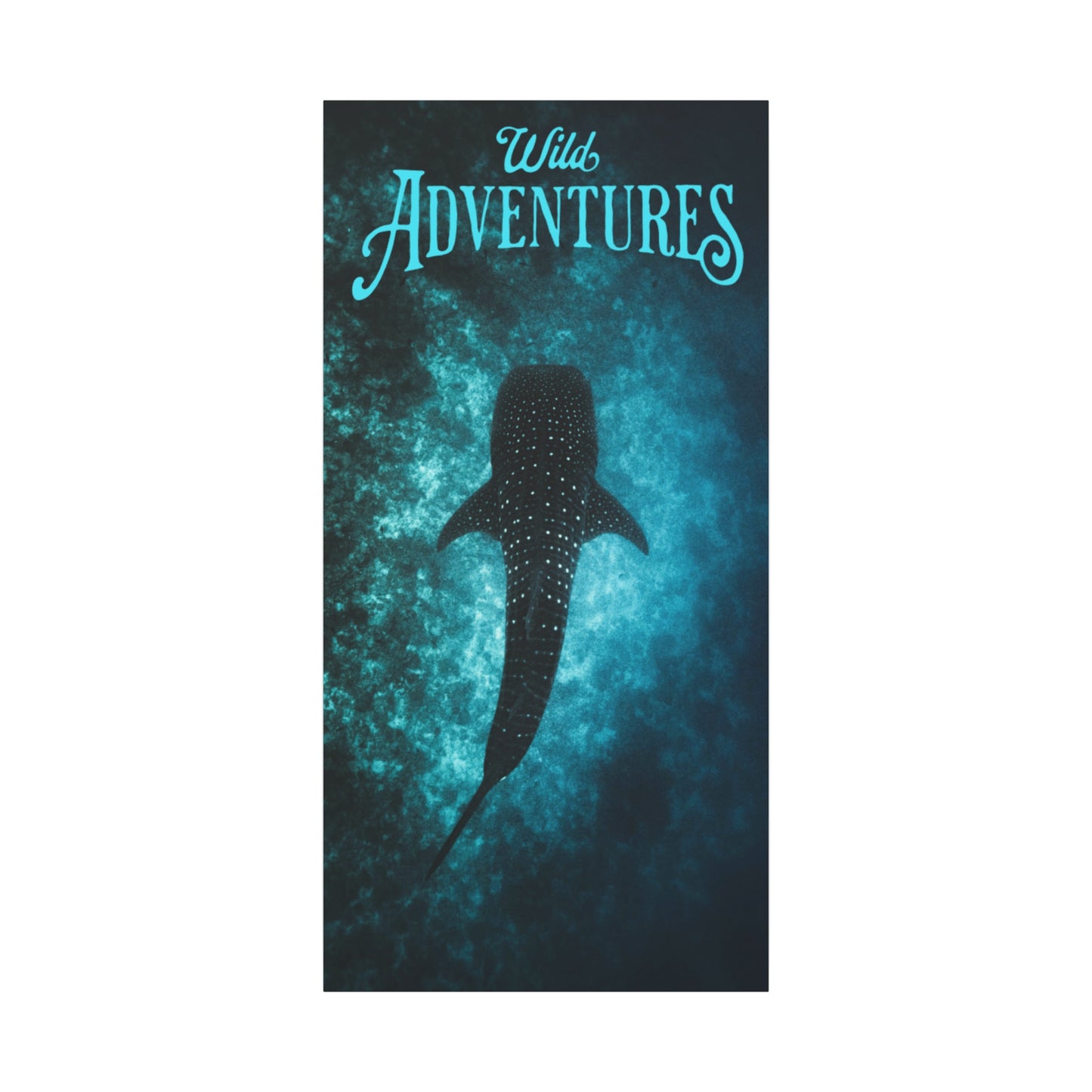 Whale Shark Wild Adventure Wall Art Canvas