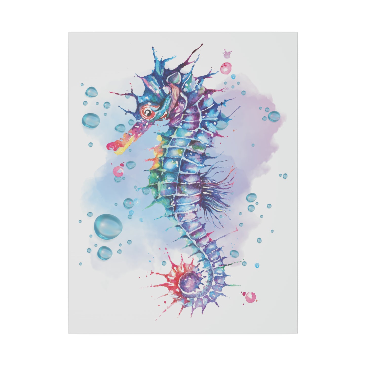 A Seahorse Giclée Print Canvas