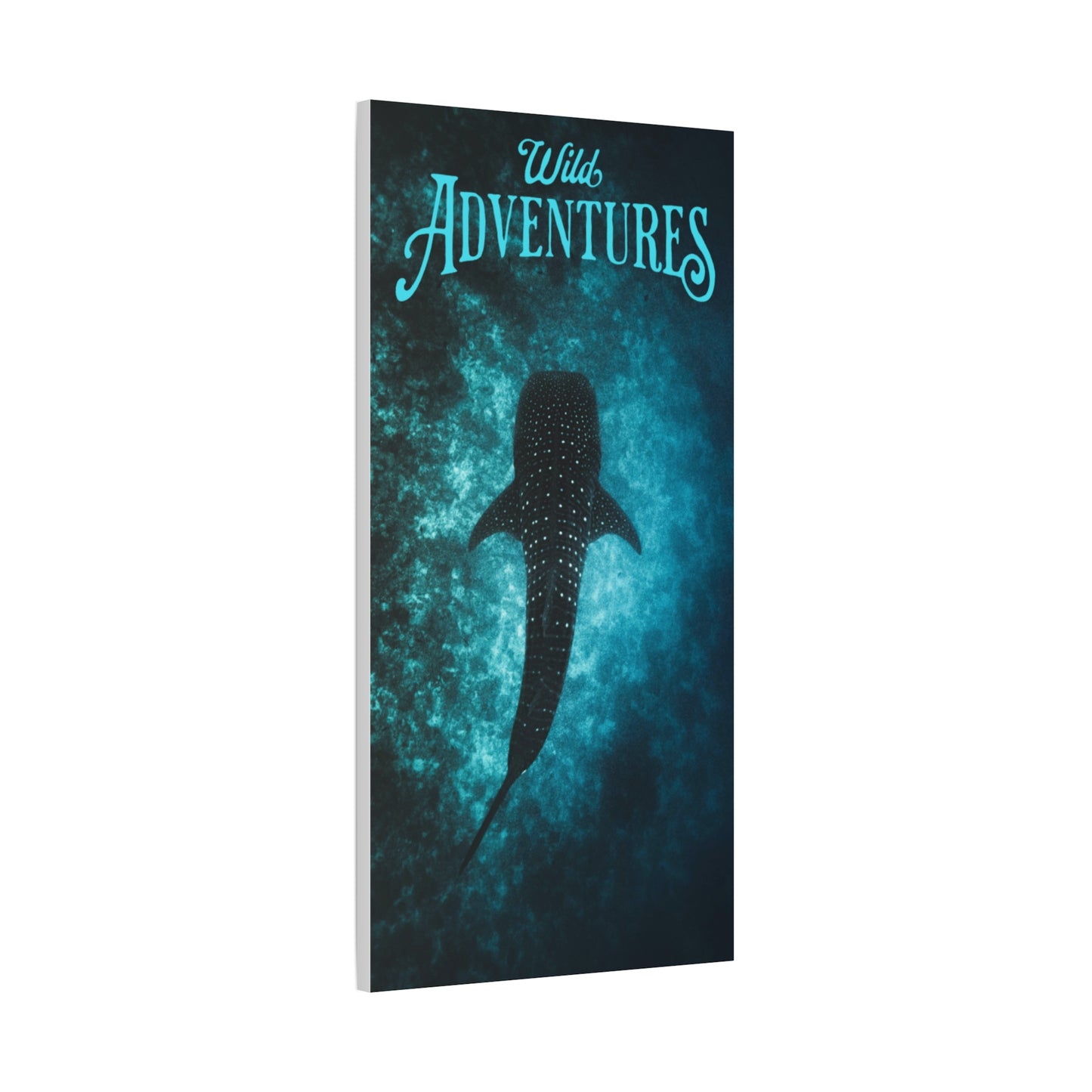 Whale Shark Wild Adventure Wall Art Canvas