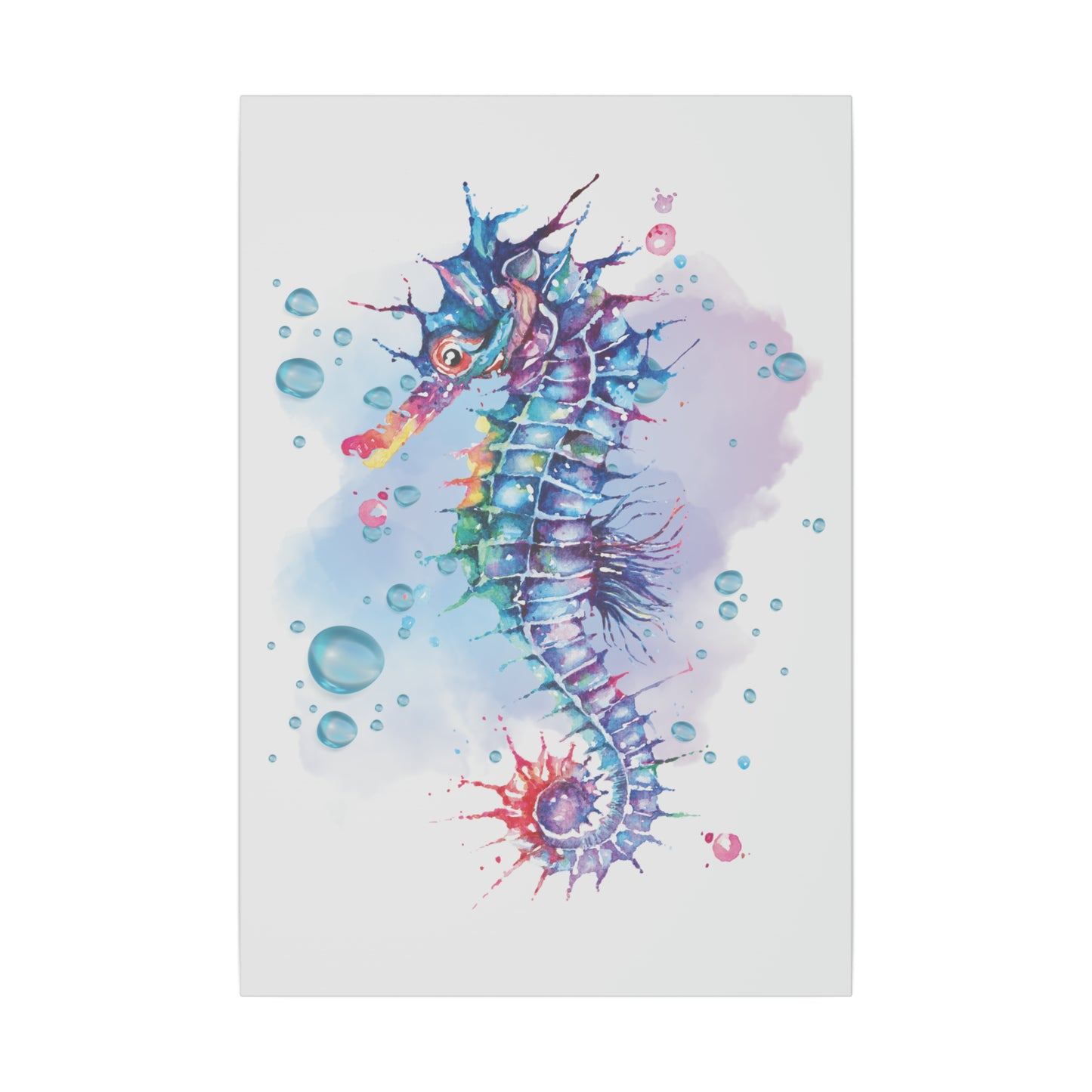 Seahorse Giclée Print Canvas