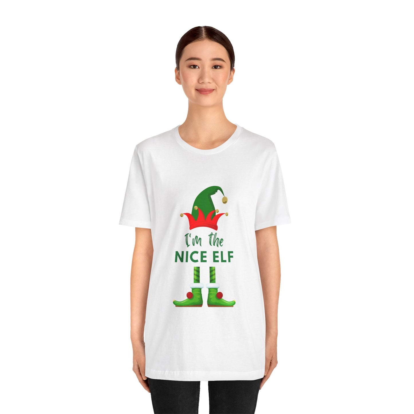 Nice Elf Christmas Shirt