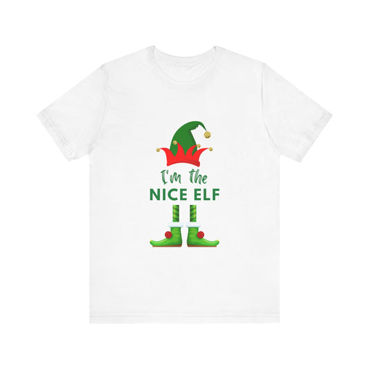 Nice Elf Christmas Shirt