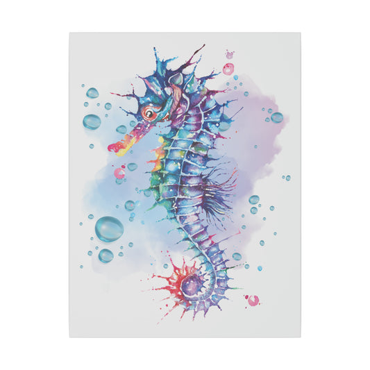 Seahorse Giclée Print Canvas