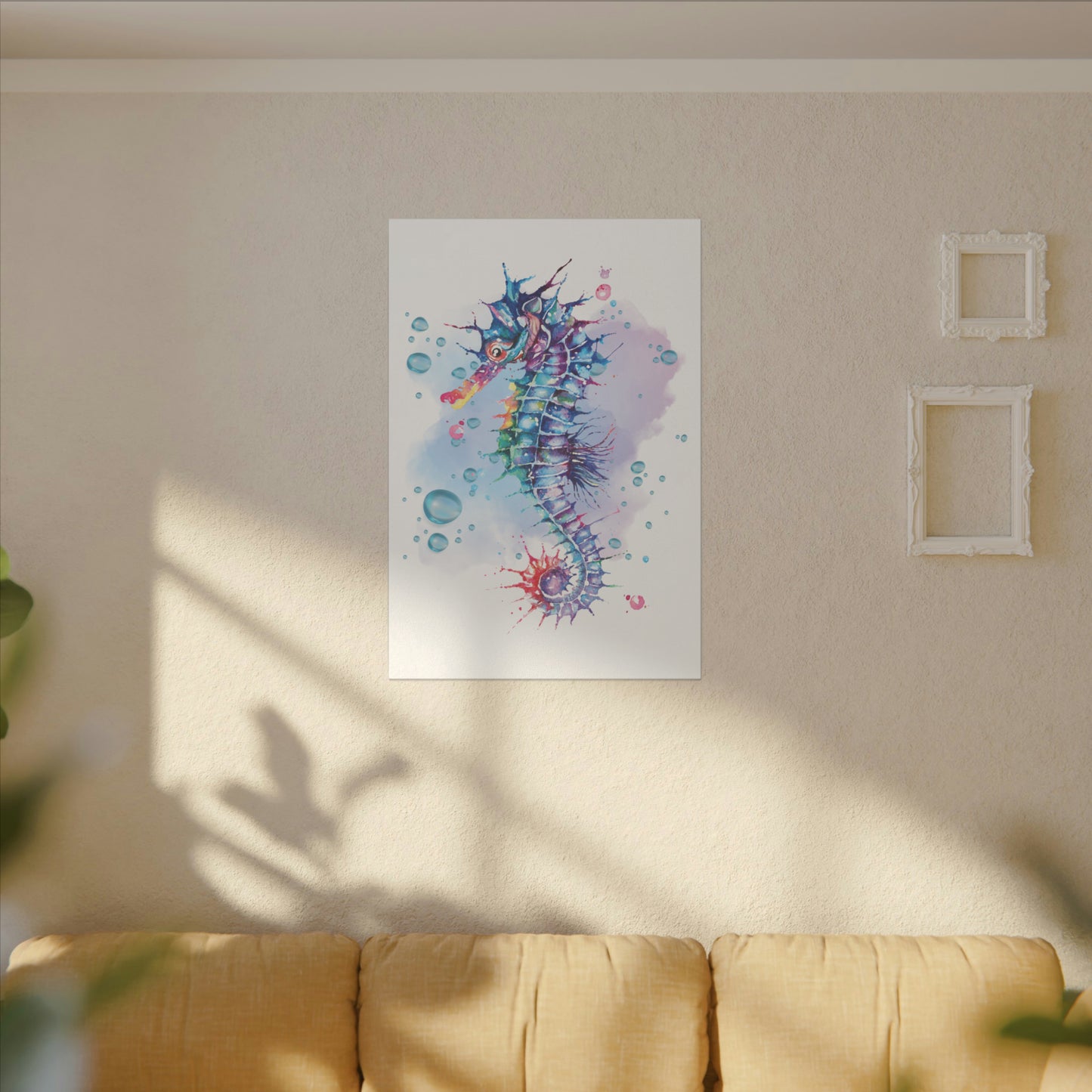 Seahorse Giclée Print Canvas