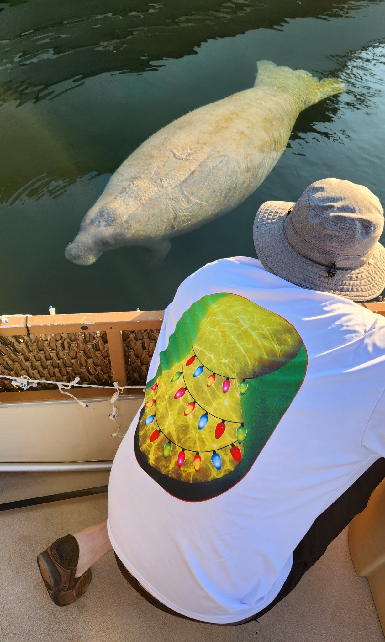 Manatee Christmas Shirt